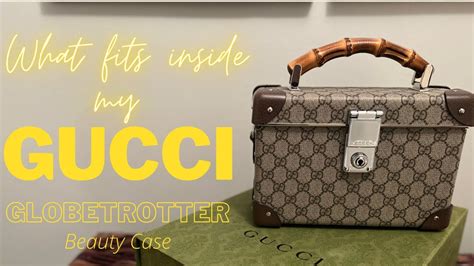 Gucci Globetrotter Beauty Case and what fits inside 